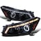 Spec-D Tuning 08-12 Honda Accord Projector Headlights Sedan Model 2LHP-ACD084G-TM - alternate 1